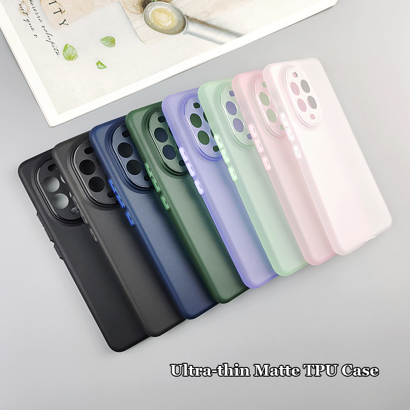 Huawei Nova 12 - Casing TPU Anti Sidik Jari Matte