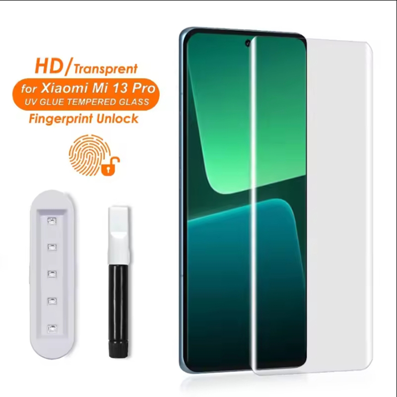 Vivo X200 - Kaca Tempered Nano Liquid UV Full