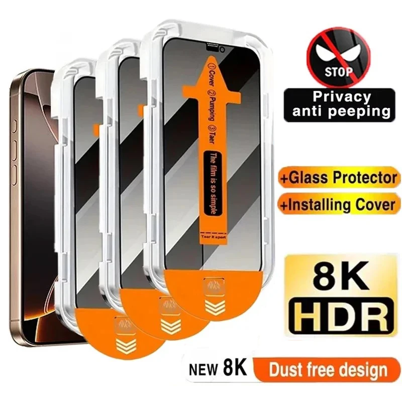 Vivo V40 - 5 Buah Film Kaca Tempered Anti-mata-mata