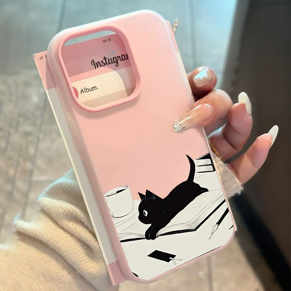 Xiaomi Redmi Note 13 - Casing Ponsel INS Cute Kitty Read