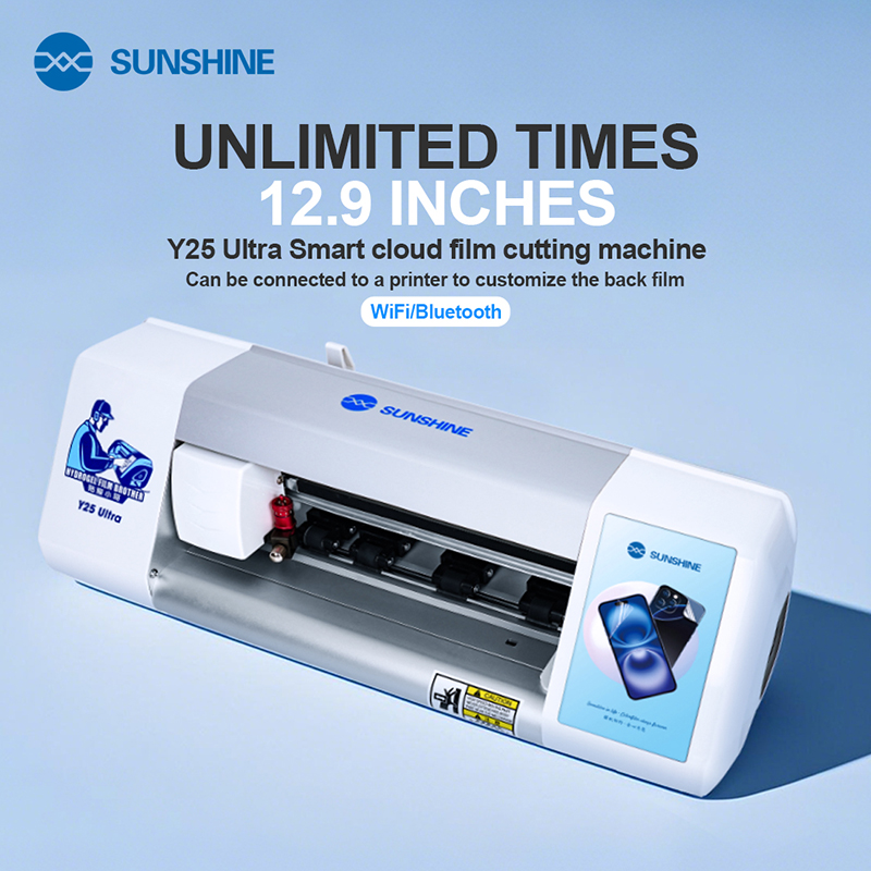 Screen Protector Cutter - SUNSHINE Y25 Mesin Pemotong Film Cloud