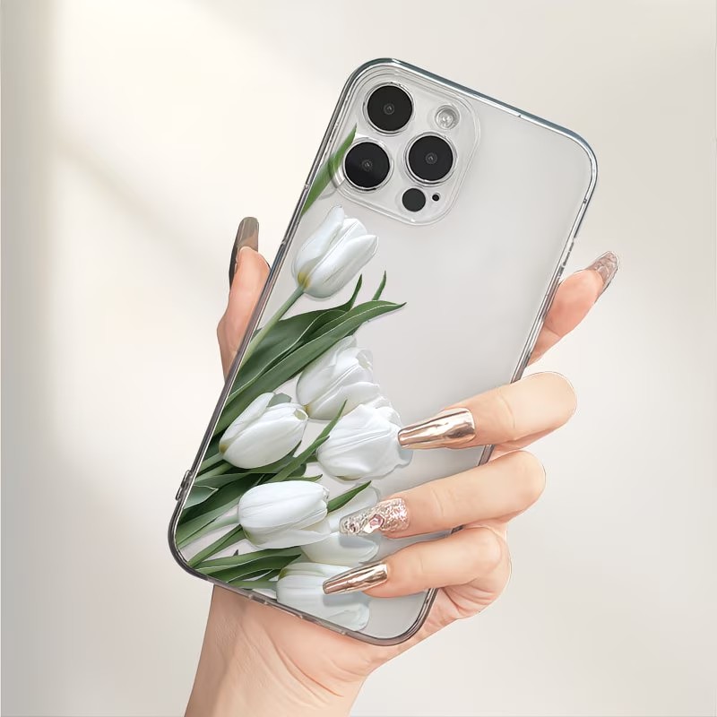 Casing Ponsel Motif Tulip Untu - Apple Iphone 16 ulasan dan harga