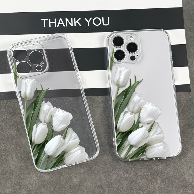 Casing Ponsel Motif Tulip Untu - Apple Iphone 16 ulasan dan harga