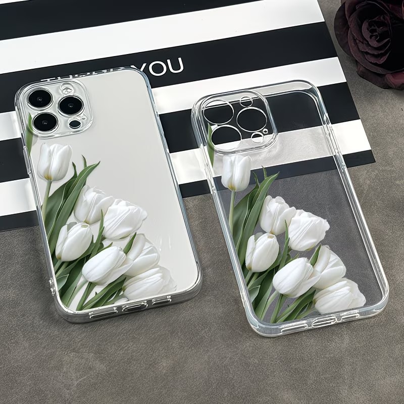 Casing Ponsel Motif Tulip Untu - Apple Iphone 16 ulasan dan harga