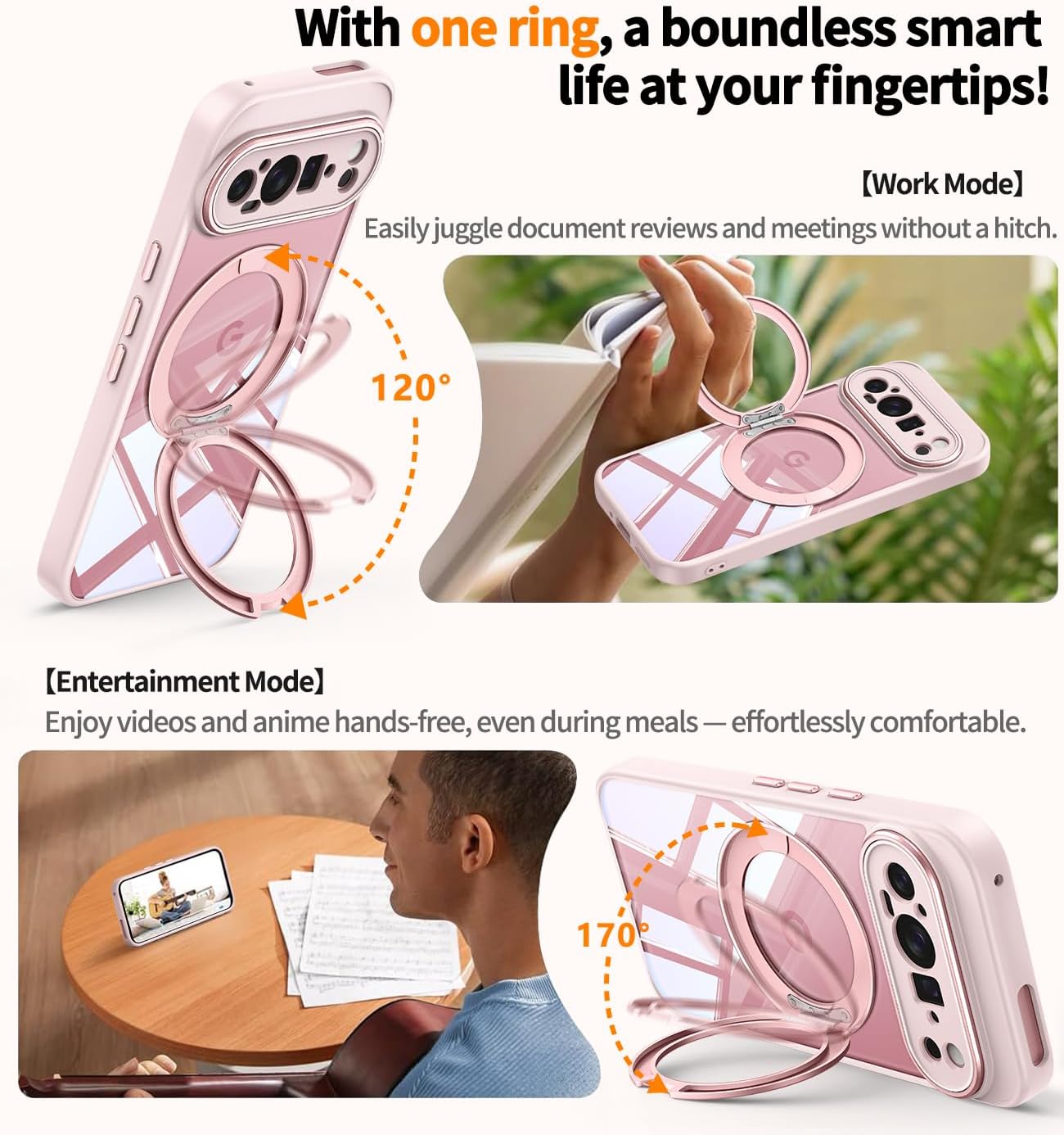 Braket Magnetik Putar 360 untu - Google Pixel 8A ulasan dan harga