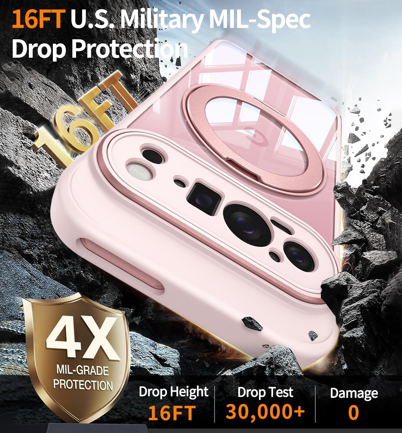 Braket Magnetik Putar 360 untu - Google Pixel 8A ulasan dan harga