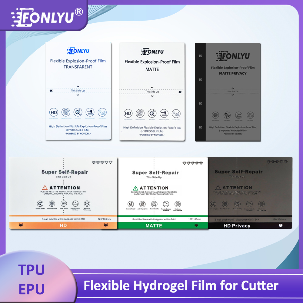 FONLYU 50 Buah Pelindung Layar - Screen Protector Cutter ulasan dan harga